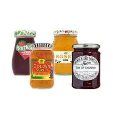 Jams, preserves and conserves