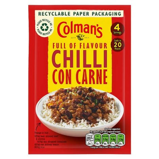 Colman’s chilli con carne mix(BBD09/24)