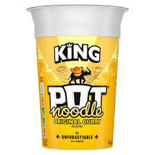 King Pot Noodle Original Curry