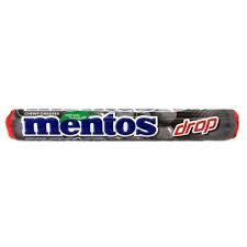 Mentos liquorice drop