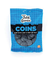 Gustaf’s Dutch liquorice coins 150g