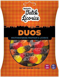 Gustaf’s dutch liquorice duos, 150 g