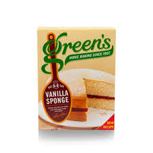 Green’s vanilla sponge mix