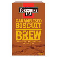 Yorkshire Tea, caramelized biscuit brew 20 bag