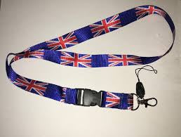 Union Jack lanyard