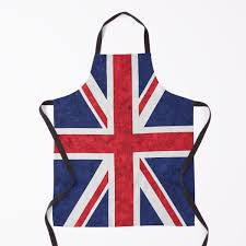 UK flag apron