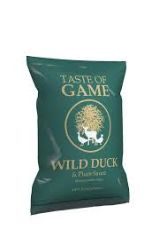 Taste of game, wild duck, and plum sauce crisps 150g