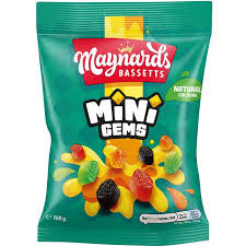 Maynards Bassetts Mini gems 130g