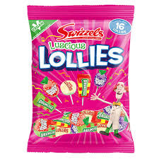 Swizzles luscious lollies 132g (12pk)