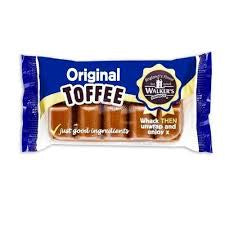 Walkers original tray toffee 100g