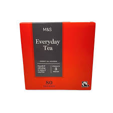 Marks and Spencer Everyday Tea bags, 80 Tea bags