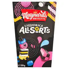 Maynards Bassetts liquorice allsorts carton 350 g