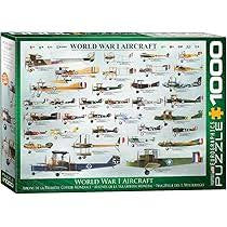 WWI Aircraft Puzzle 1000pc