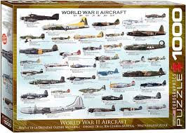 WWII Aircraft Puzzle 1000pc