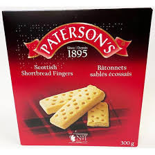 Paterson Shortbread Fingers 300g