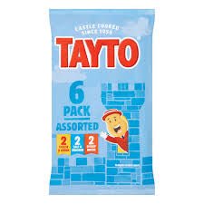 Tayto 6 pk Assorted (6x25g)