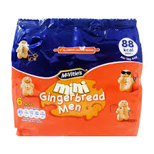 McVities Mini Gingerbread Men 6packs