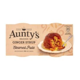 Aunty's Ginger Syrup Steamed Puds