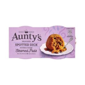 Aunty's spotted Dick Steamed Puds