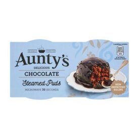 Aunty's chocolate Steamed Puds