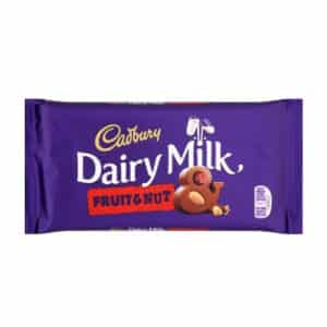 Cadburys Dairy Milk Fruit and Nut 180g