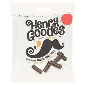 Henry Goodes Black Liquorice 200g