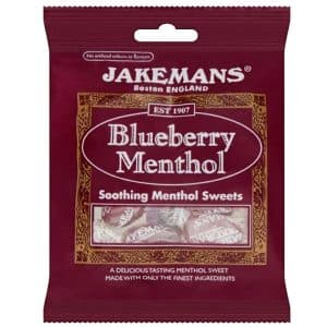 Jakemans Blueberry Menthol 73g