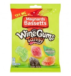 Maynards Bassetts Tangy Wine Gums 165g