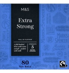 Marks & Spencer Extra Strong Tea 80 bags