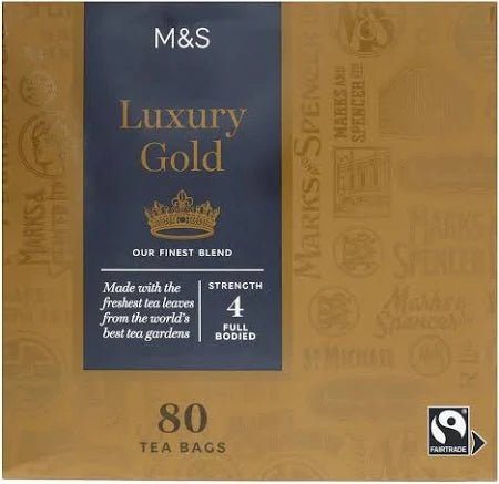 Marks and Spencer Luxury Gold, 80 Tea Bags