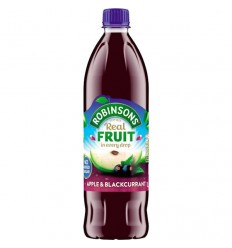 Robinsons Apple and Blackcurrant Squash1L