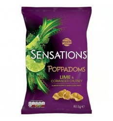 Sensations Lime & Coriander Poppadoms 82g