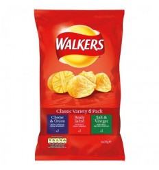 Walkers Classic Variety Crisps 6 Pack