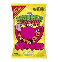 Walkers Roast Beef Monster Munch 72g